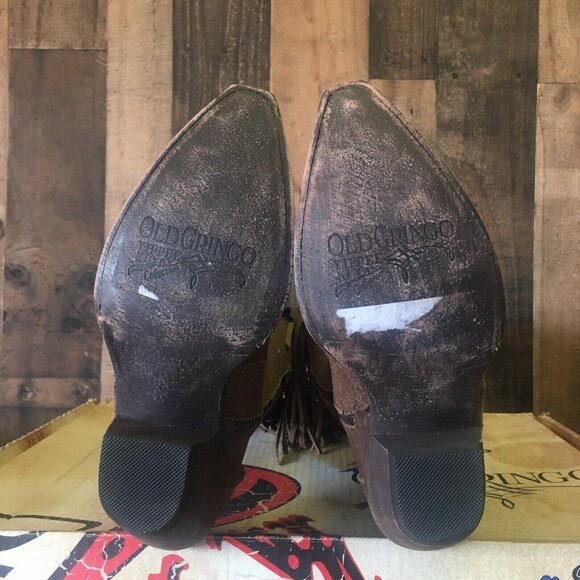 Old Gringo Yippee Kiyay Ashlynn YL298-1 Cowboy Boots Womens 7 B - Picture 2 of 12